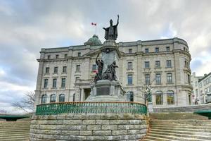 Francois de Laval Monument - Quebec City photo