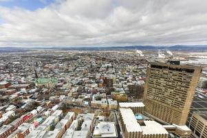 horizonte de la ciudad de quebec foto