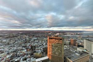 horizonte de la ciudad de quebec foto