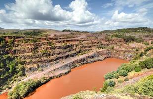 mina de mineral de hierro de ngwenya - swazilandia foto