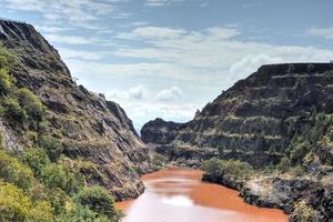 mina de mineral de hierro de ngwenya - swazilandia foto