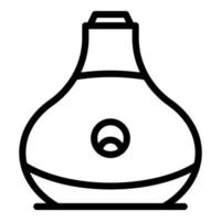 Absorb air freshener icon, outline style vector