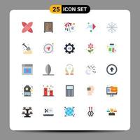 25 Creative Icons Modern Signs and Symbols of farm web vacation spider direction Editable Vector Design Elements