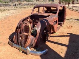 Rusting Old Truck - Helmeringhausen, Namibia photo