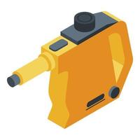 House steam cleaner icon, isometric style vector