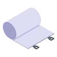 Elastic bandage icon, isometric style vector