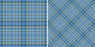 Check pattern tartan. Seamless background texture. Fabric textile plaid vector. vector