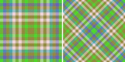 Plaid textile seamless. Pattern texture background. Fabric tartan check vector. vector