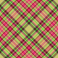 Pattern background fabric. Check texture tartan. Seamless textile vector plaid.