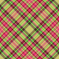 Pattern background fabric. Check texture tartan. Seamless textile vector plaid.