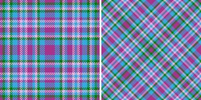Fabric tartan texture. Check vector plaid. Textile background pattern seamless.
