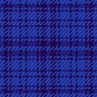 Check pattern plaid. Textile background vector. Tartan fabric seamless texture. vector