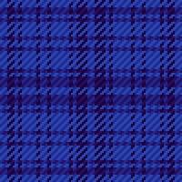 Check pattern plaid. Textile background vector. Tartan fabric seamless texture. vector