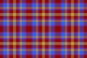 Background seamless fabric. Texture tartan plaid. Textile pattern check vector. vector