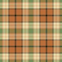 Plaid seamless pattern. Check fabric texture. Vector textile print.