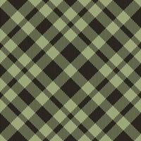 Vector texture background. Check seamless pattern. Textile tartan plaid fabric.