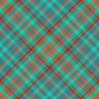 Tartan textile fabric. Pattern seamless background. Check texture vector plaid.