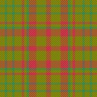 Seamless textile pattern. Plaid tartan vector. Fabric background texture check. vector