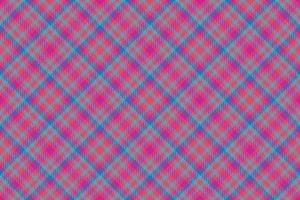 Check plaid textile. Seamless tartan texture. Pattern background vector fabric.