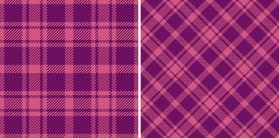 Textile plaid fabric. Seamless background texture. Tartan check vector pattern.