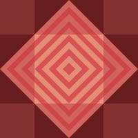 Red square geometry pattern seamless vector background