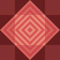 Red square geometry pattern seamless vector background