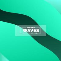 wave vector abstract background flat design stock illustration