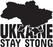 paquete de diseño de camiseta de Ucrania, diseño de camiseta de tipografía vector