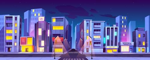 City Night Vector Art, Icons, and Graphics for Free Download