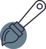 Paint Brush Creative Icon Design vector