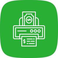 Printer Creative Icon Design vector