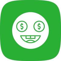 Greedy Creative Icon Design vector