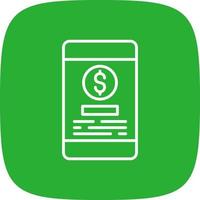 Online Payment Creative Icon Design vector