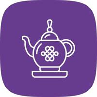 Teapot Creative Icon Design vector