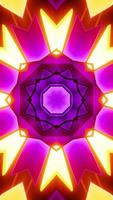 Purple Neon Motion Background Vj Loop. Vertical looped video