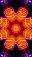The concept of future energy reactors. on a science or technology theme. Kaleidoscope Vertical looped video