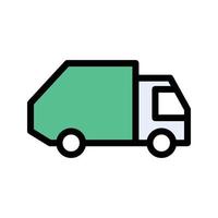 delivery truck vector illustration on a background.Premium quality symbols.vector icons for concept and graphic design.