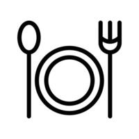 ilustración de vector de restaurante en un fondo. símbolos de calidad premium. iconos vectoriales para concepto y diseño gráfico.