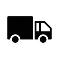 delivery truck vector illustration on a background.Premium quality symbols.vector icons for concept and graphic design.