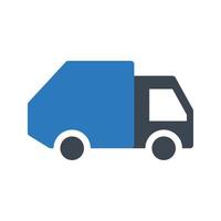 delivery truck vector illustration on a background.Premium quality symbols.vector icons for concept and graphic design.