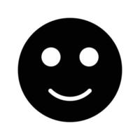 ilustración de vector de emoji feliz en un fondo. símbolos de calidad premium. iconos vectoriales para concepto y diseño gráfico.