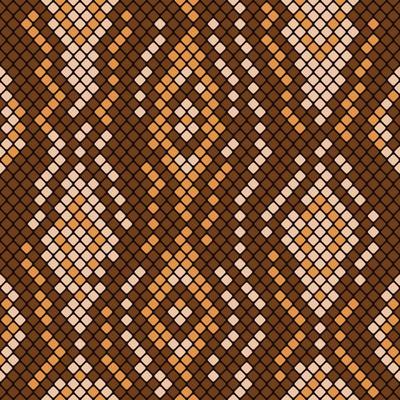 Snake Skin Seamless Pattern