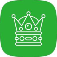 Crown Creative Icon Design vector
