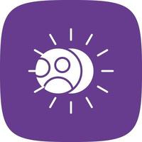 Eclipse Creative Icon Design vector