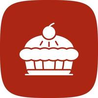 Apple Pie Creative Icon Design vector