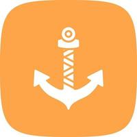 Anchor Creative Icon Design vector