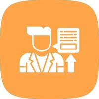 Employee Creative Icon Design vector