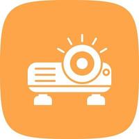 Projector Creative Icon Design vector