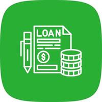 Loan Creative Icon Design vector