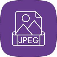 diseño de icono creativo jpeg vector